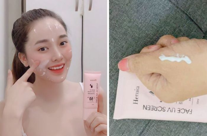 Công dụng kem chống nắng Hemia có tốt không?