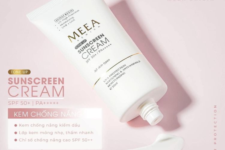 Công dụng của kem chống nắng Meea