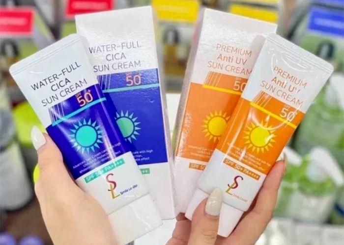 Kem chống nắng Smile Leader có mấy loại