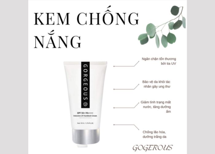 Mua kem chống nắng Gorgeous Múi Xù ở đâu_ giá bao nhiêu