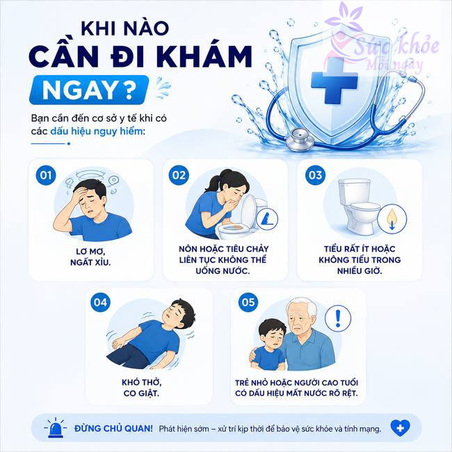 Khi nào cần đi khám ngay