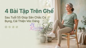 4 Bài Tập Trên Ghế Sau Tuổi 55 Giúp Săn Chắc Cơ Bụng, Cải Thiện Vóc Dáng